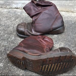 Dr marten’s steel toe boots